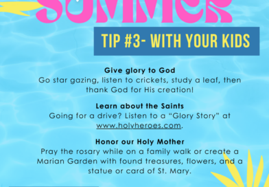 Stay Close to God This Summer-Tip #3