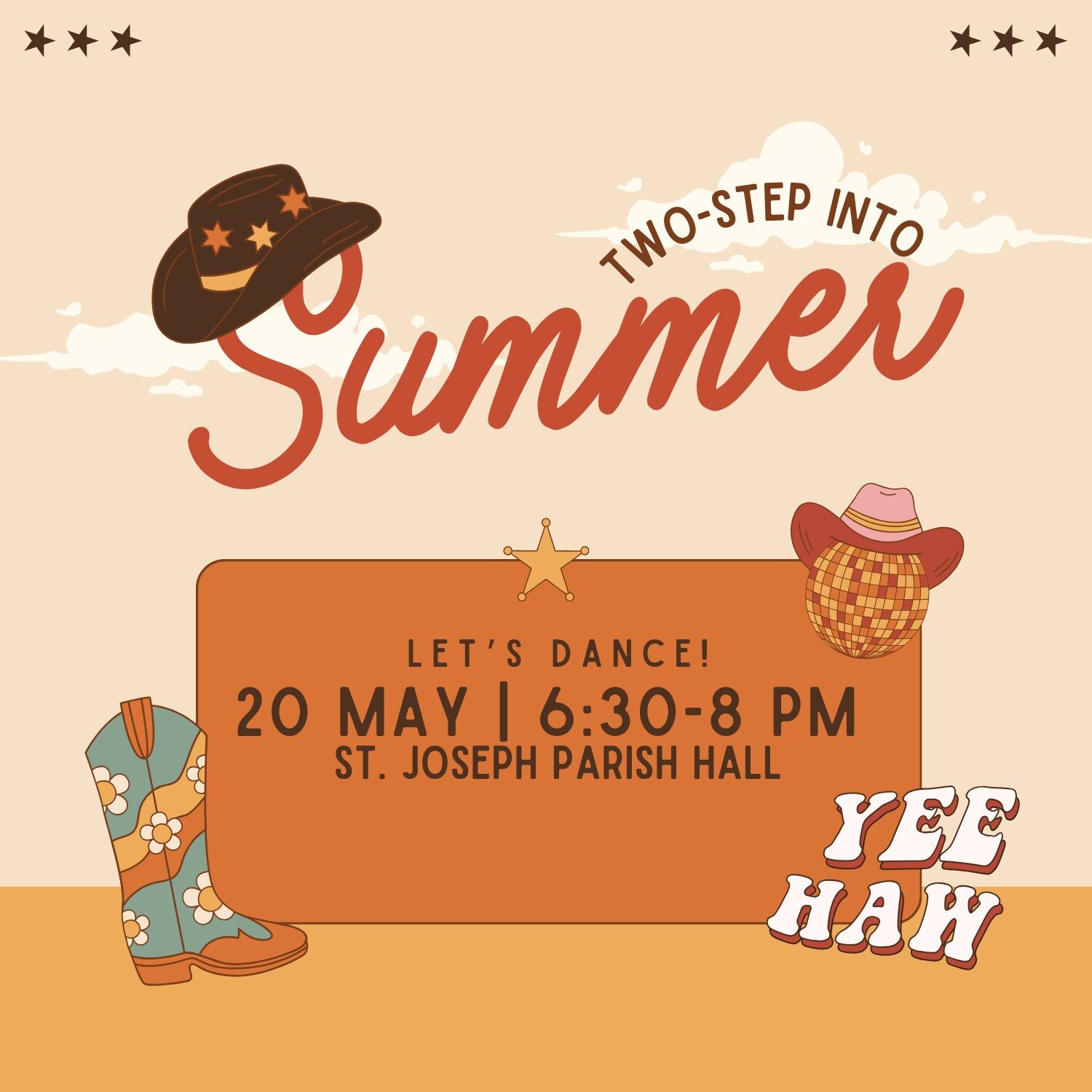 TWO STEP INTO SUMMER graphic revised (5 x 5 in)